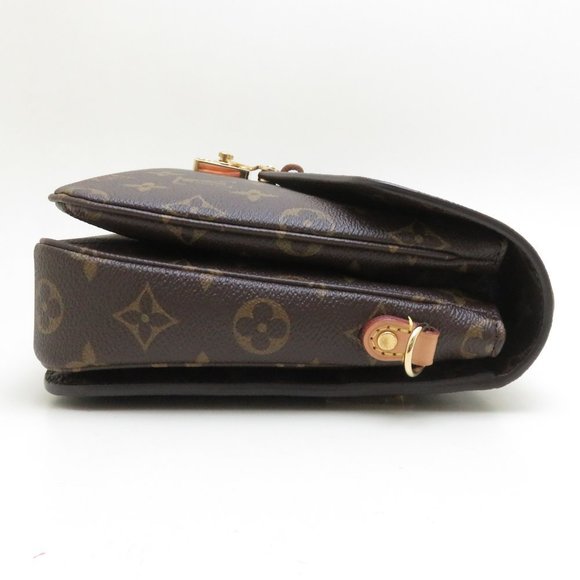 Louis Vuitton Pochette Metis MM Shoulder Bag Monogram Brown - Picture 2 of 7